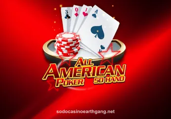 Hình ảnh trò chơi All American Poker 50 Hand tại sodocasinoearthgang